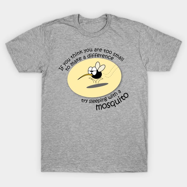 A small thing - Black font version T-Shirt by Warp9